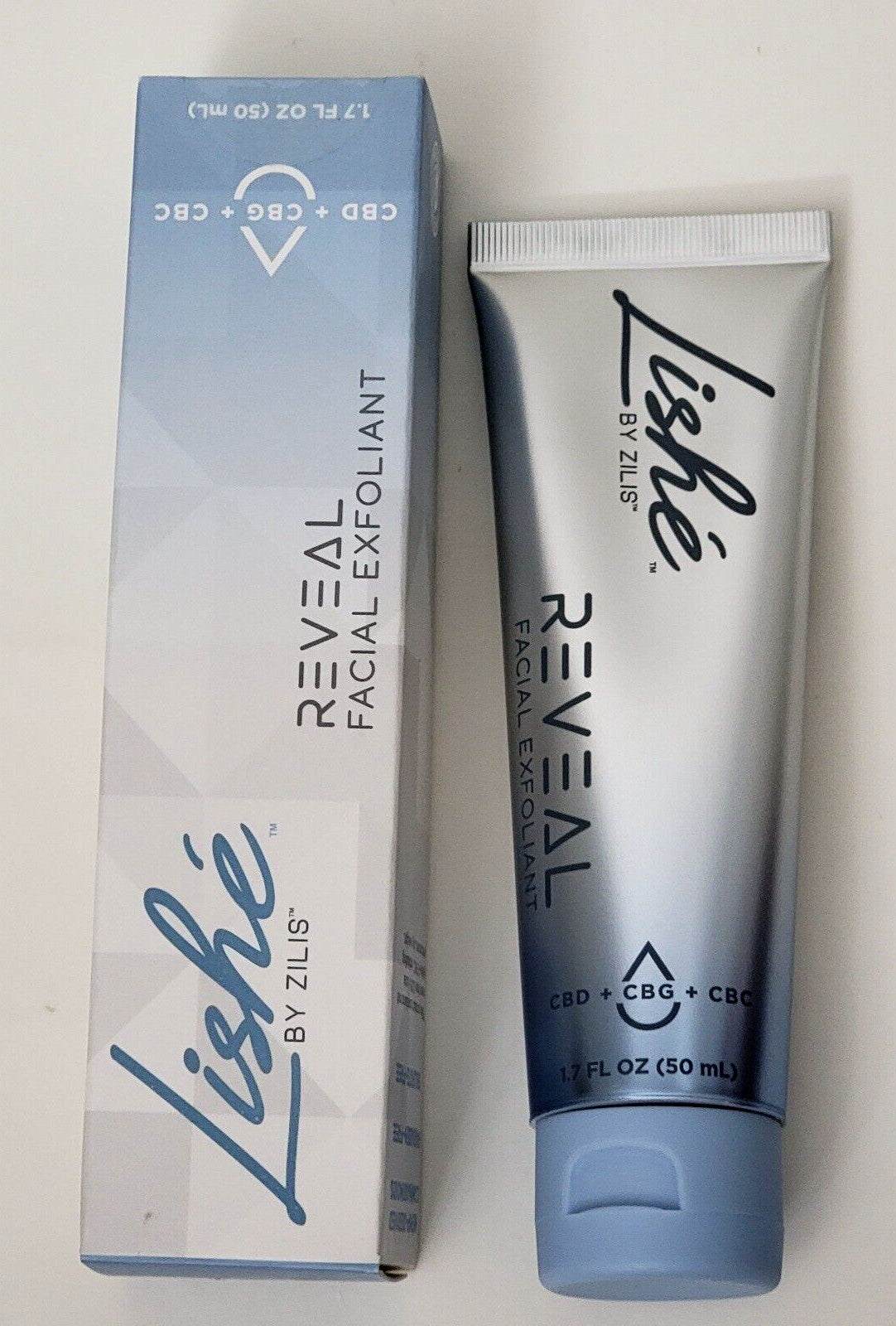 Lishe by ZILIS REVEAL FACIAL EXFOLIANT 1.7 fl oz SEALED NEW IN A BOX