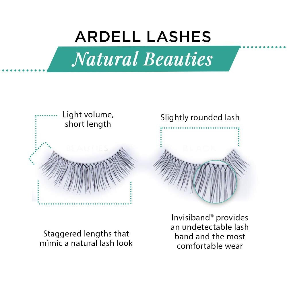 False Eyelashes 4 Pack - Natural Full Look, Reusable & Lightweight