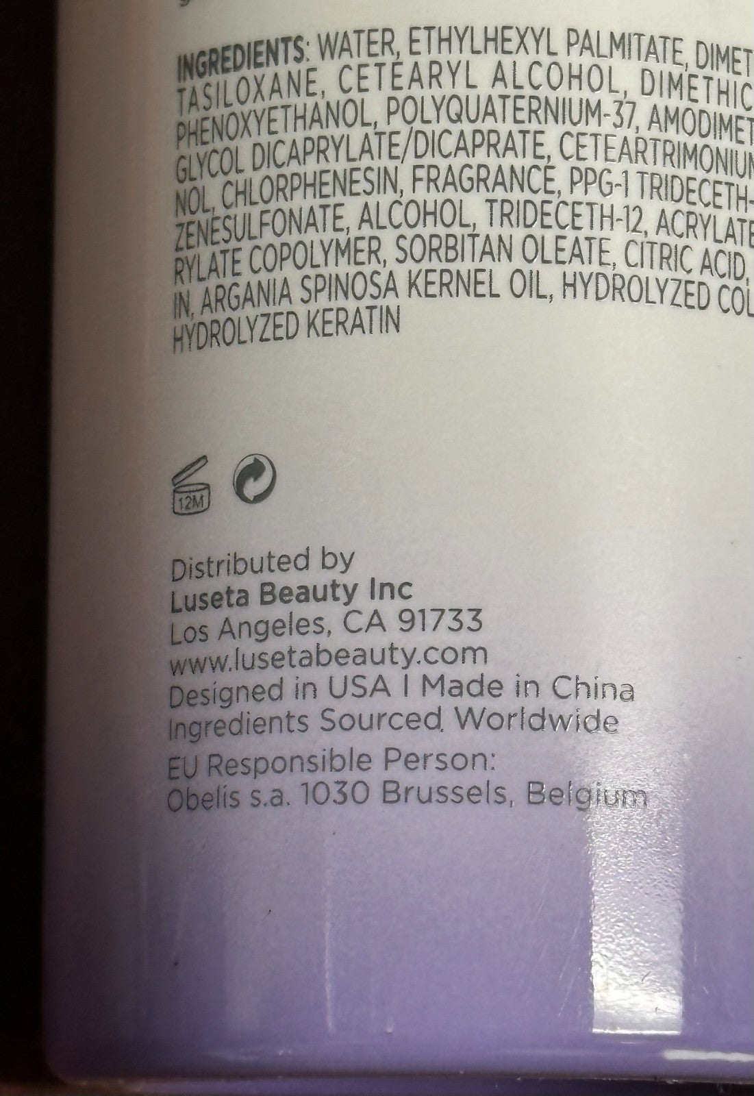Argan Collagen Leave-In Hair Conditioner for Thin & Flimsy Hair - Strength & Thickening