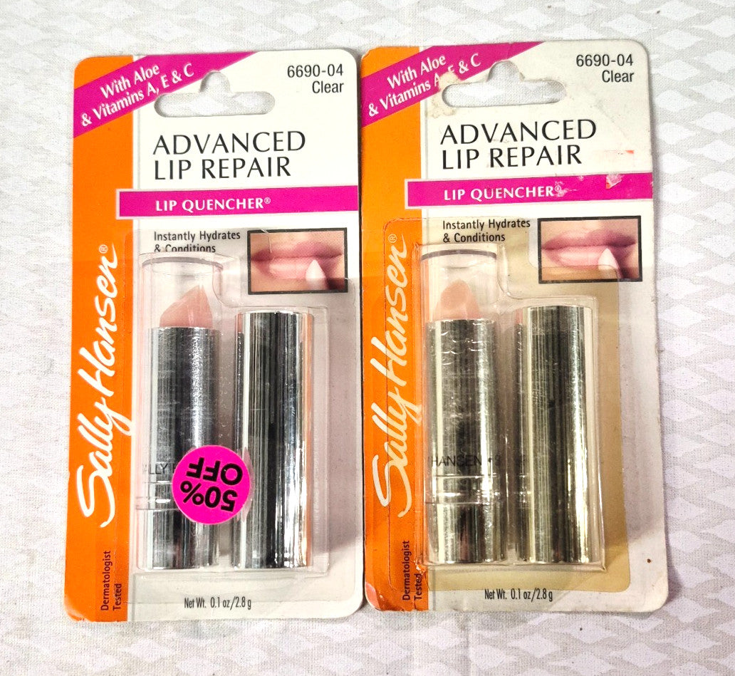 Lip Repair & Quencher Set - Vitamins & Hydrating Lip Moisturizers, 2 Pack