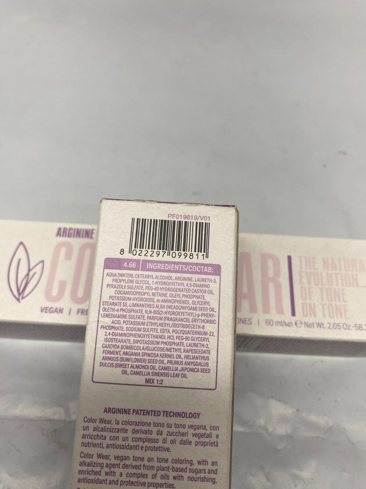 Alfaparf Milano Colorwear Hair Color 2.05 oz - Lot of 2