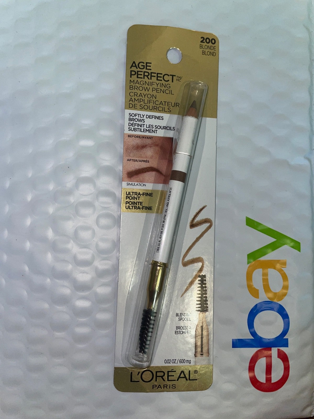 Luxury Brow Pencil for Blonde Hair - Fine Tip Eyebrow Makeup