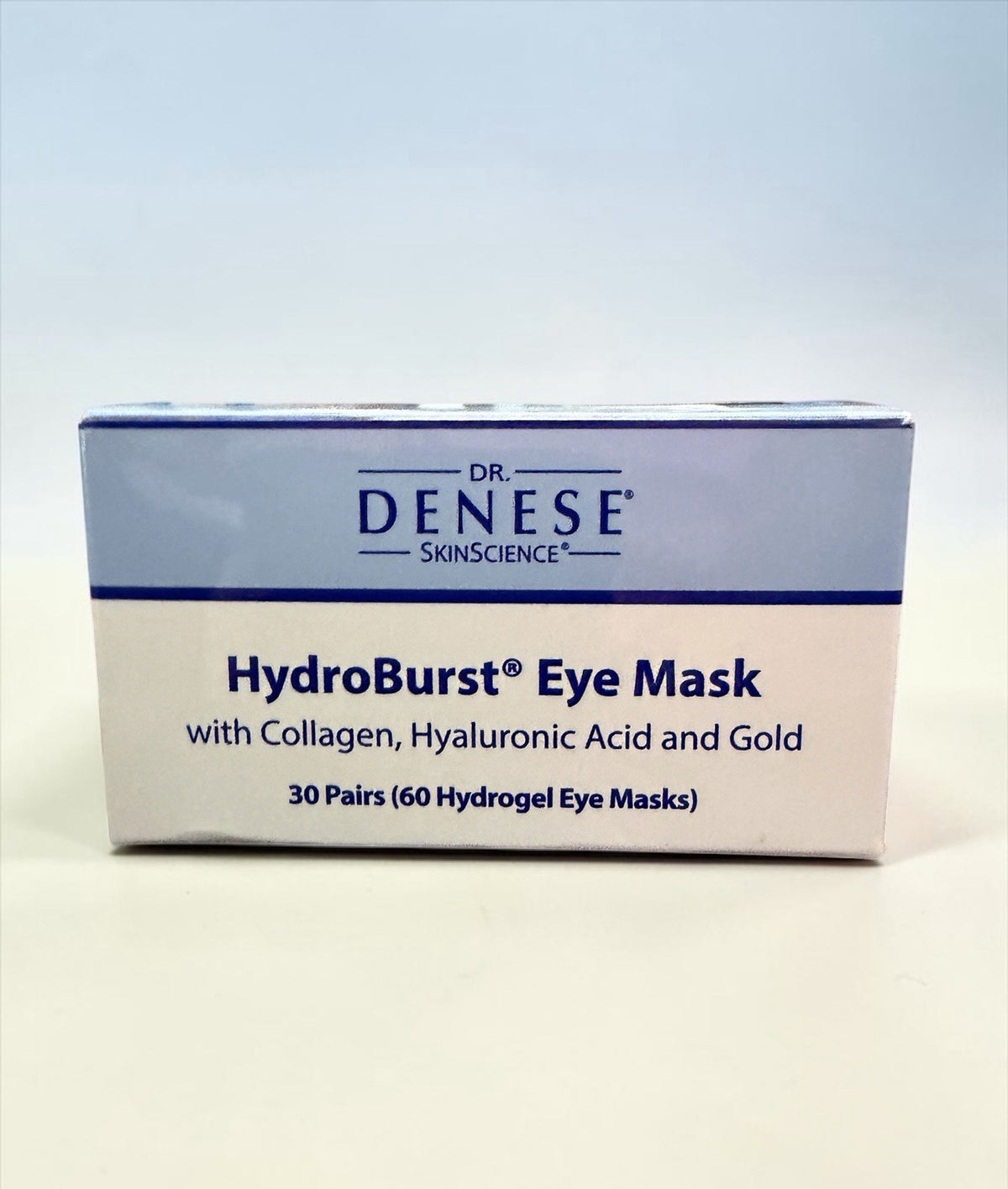 HydroBurst Eye Mask 30 Pairs with Collagen, Hyaluronic Acid & Gold — Dr. Denese HydroGel