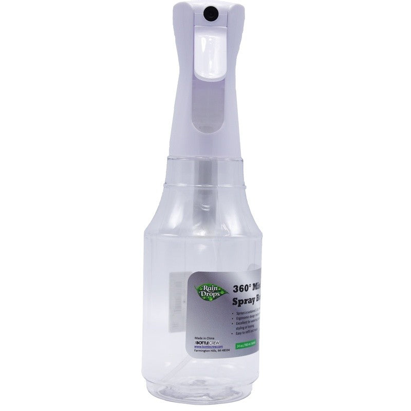 24oz Refillable Fine Mist Spray Bottle for Plants Continuous Mister