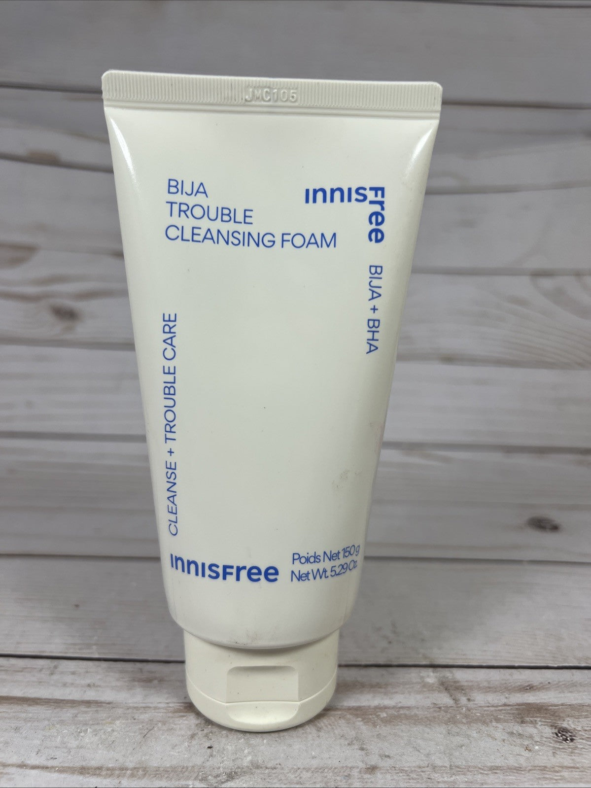Innisfree Bija Trouble Cleansing Foam BHA Cleanse 5.29oz Exp: 11/2026
