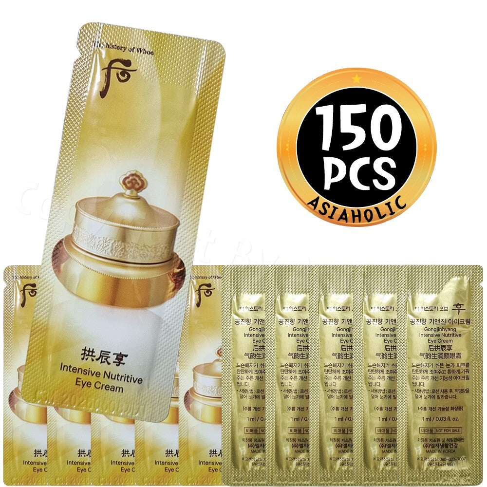 Intensive Nutritive Eye Cream Sample Set for Wrinkle Care - 150x1ml