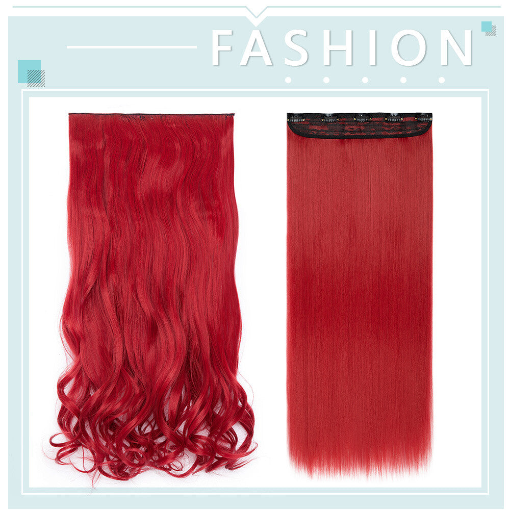 V-Shape & U-Part Clip-In Hair Extensions - Full Head Highlight, Multiple Lengths & Colors