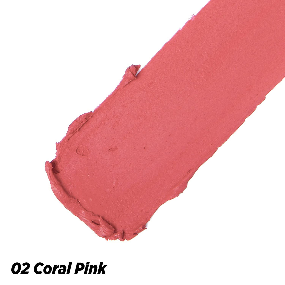 Creamy Blush 02 Coral Pink - Long-Lasting, Vibrant Makeup for Cheeks