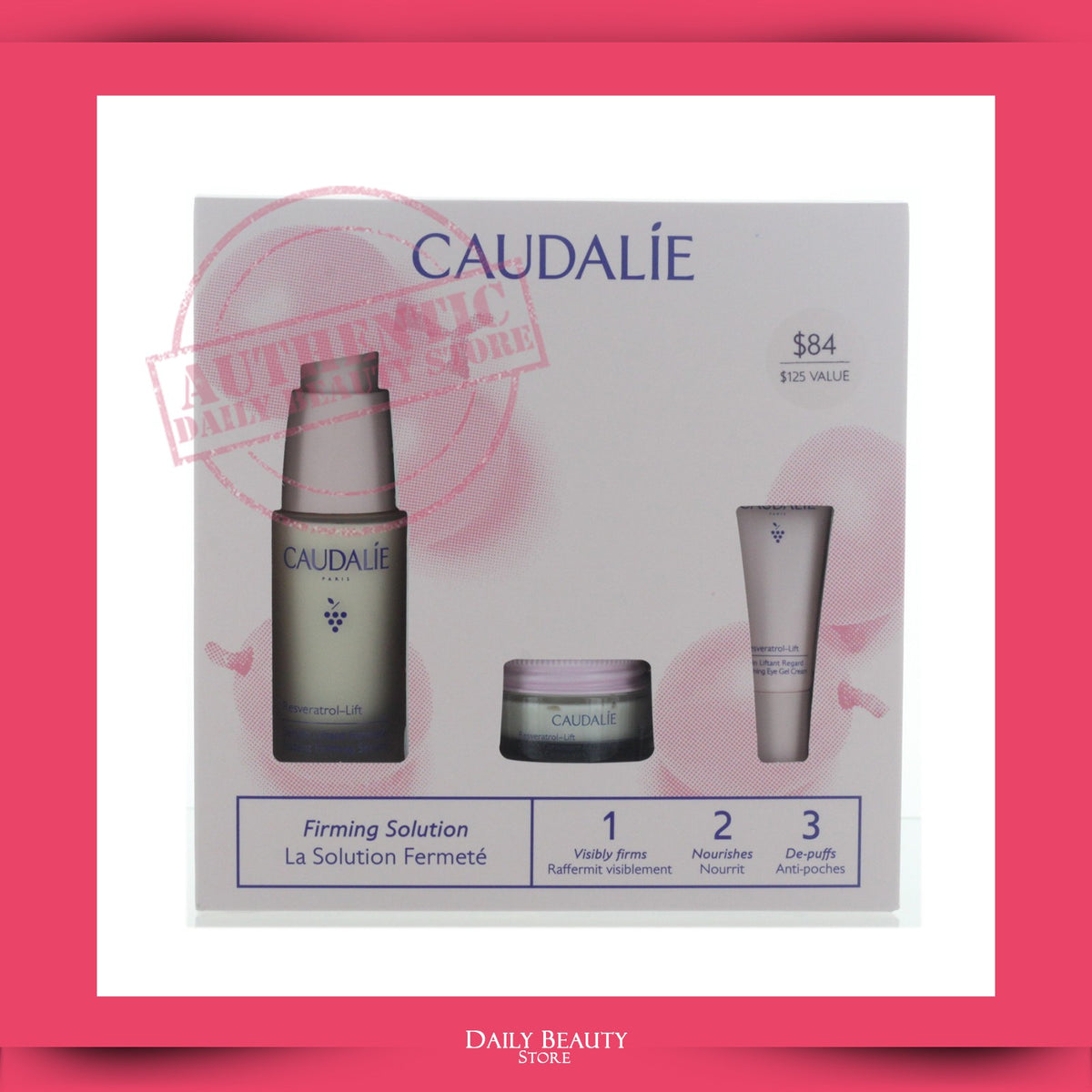 Caudalie Firming Solution Lifting Essential Set NEW FAST SHIP