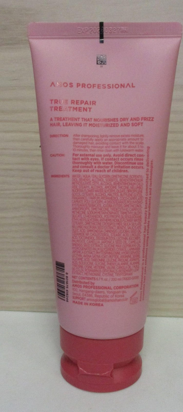 Amos Professional True Repair Hair Treatment - Nourishing Damage Repair, Shine & Smoothing, 6.7 Fl Oz