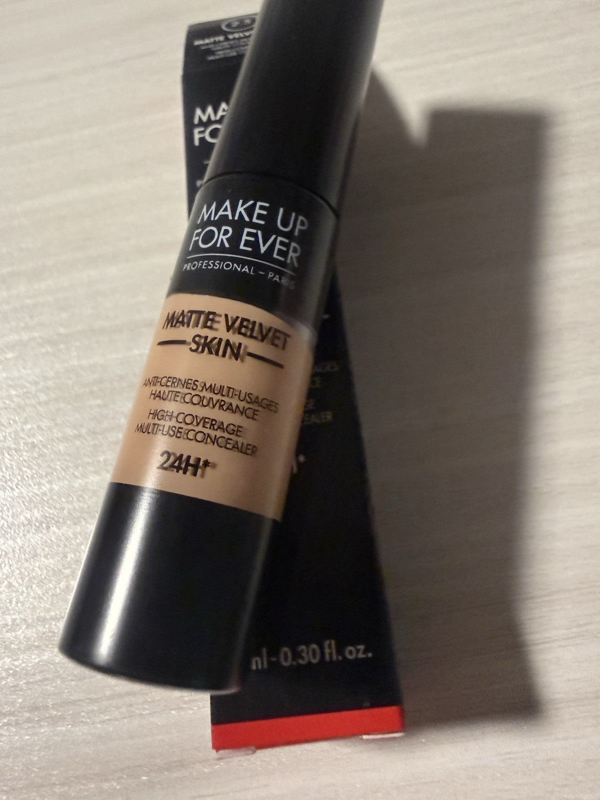 Make Up For Ever Matte Velvet Skin Concealer 2.5 Pink Beige Waterproof