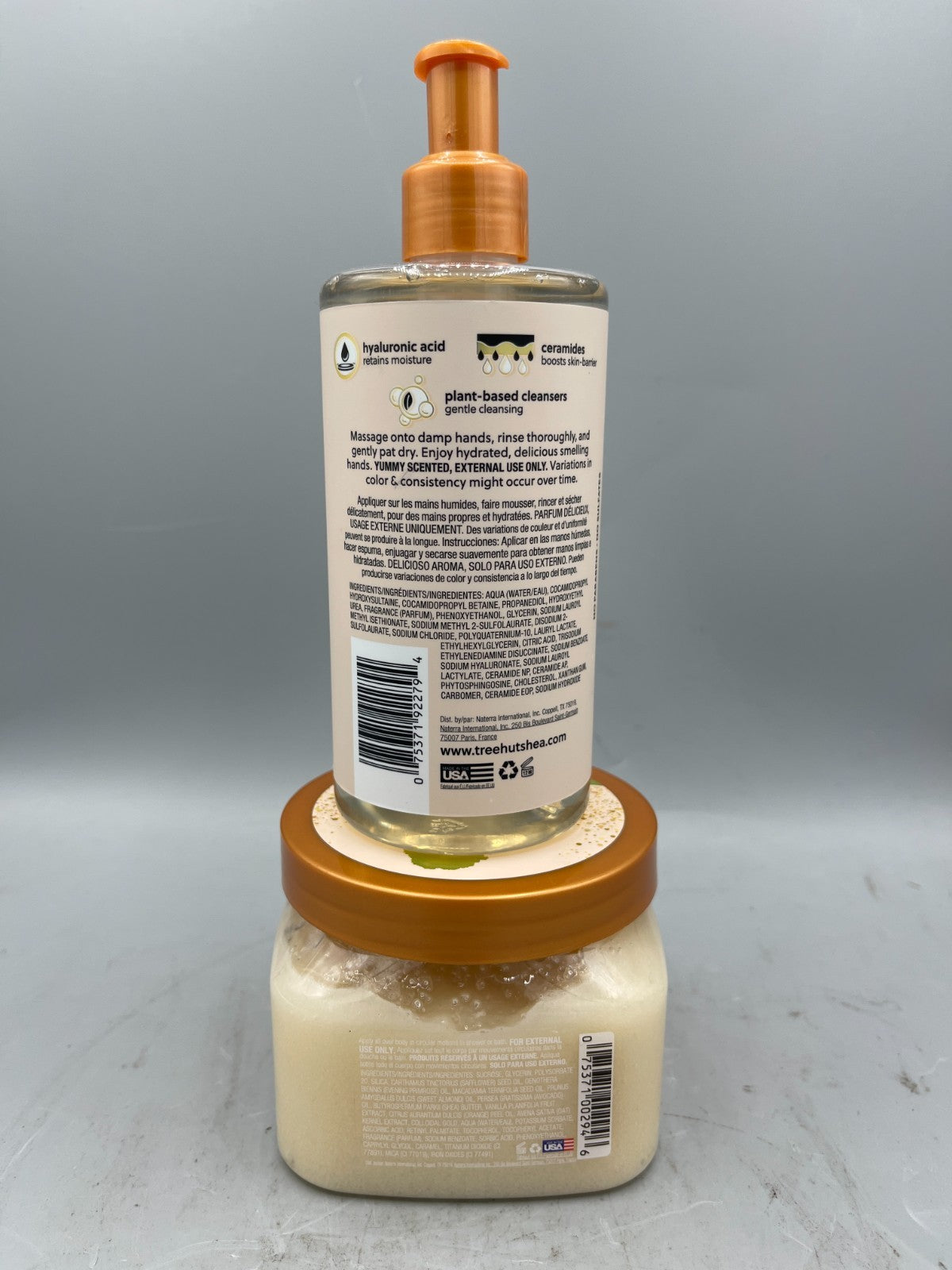 Tree Hut Vanilla Shea Sugar Exfoliating Body Scrub 18 oz - Hand Wash