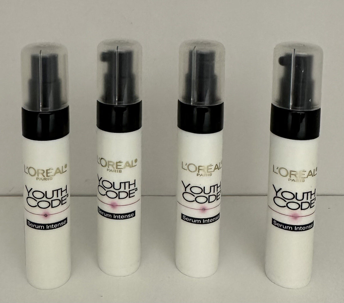 L'Oréal Youth Code Regenerating Face Serum Intense .25 Travel Size 4 Pack