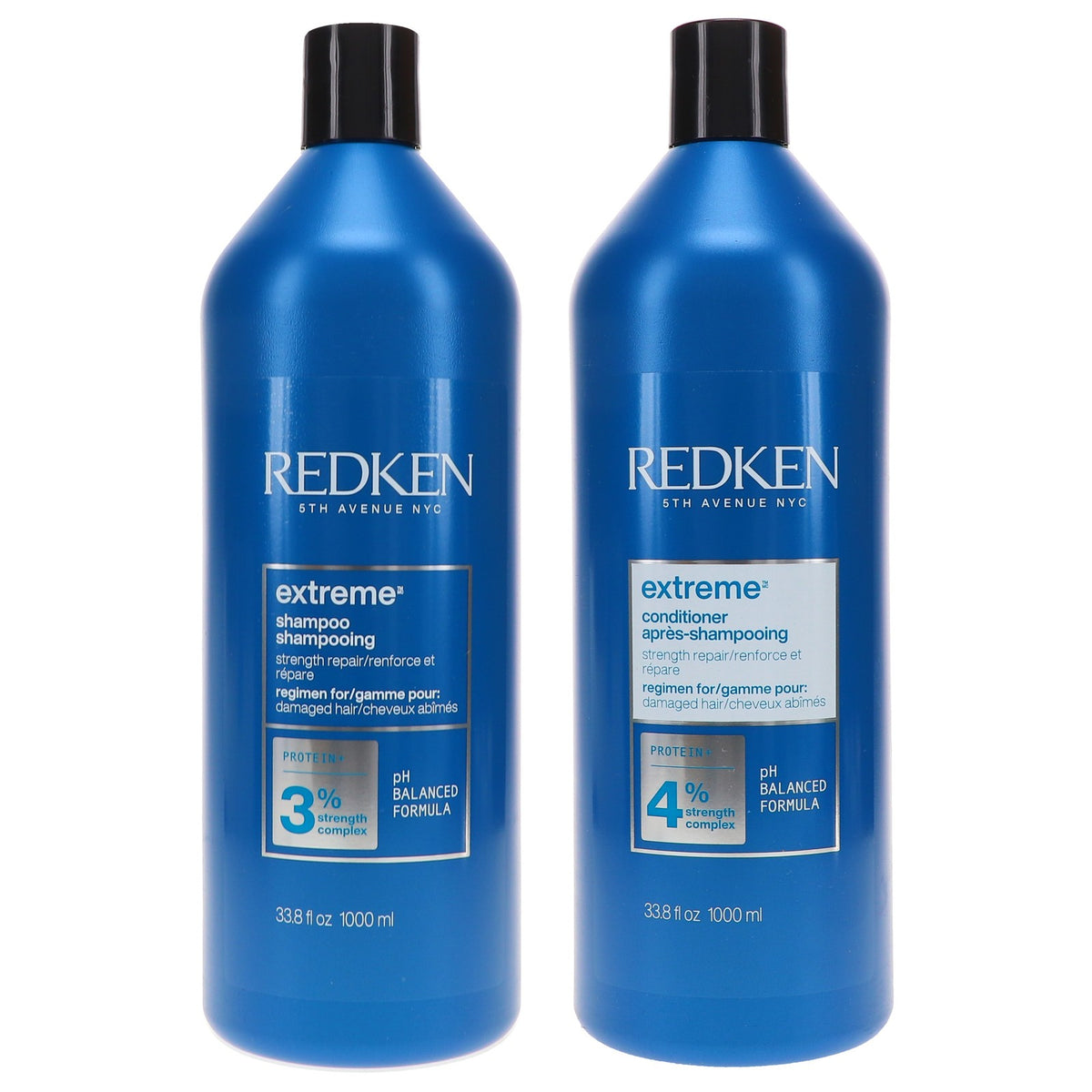 Redken Extreme Shampoo & Conditioner Set 33.8 oz - Hair Strengthening
