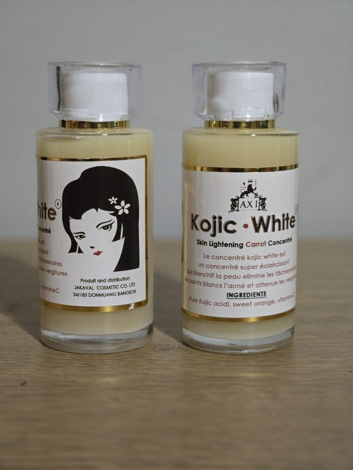 Axi Kojic White Carrot Skin Lightening Concentrate - Brightening Serum