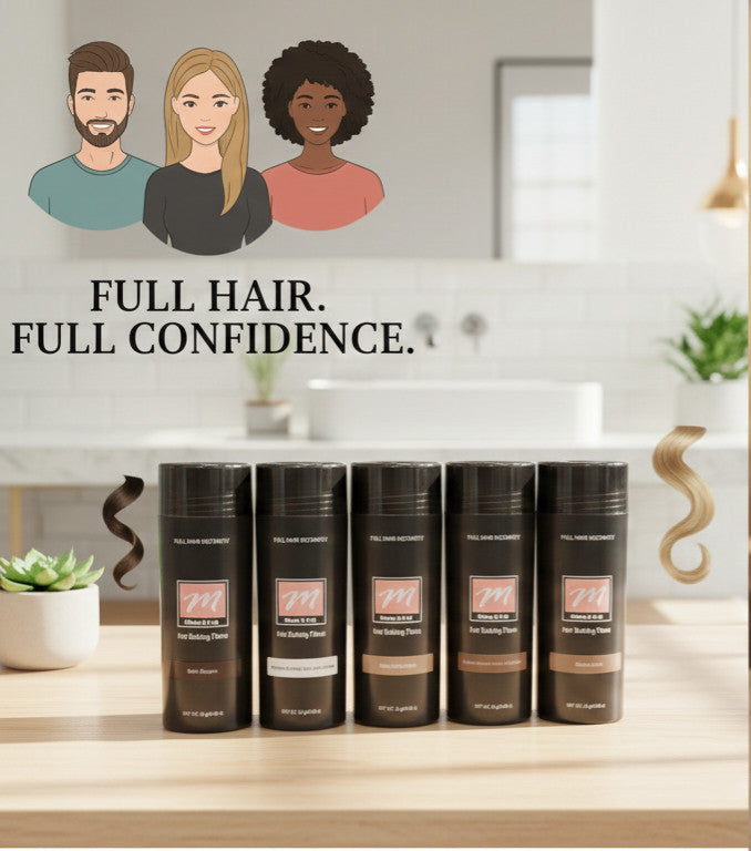 Hair Building Fibers 27.5G - Multiple Shades