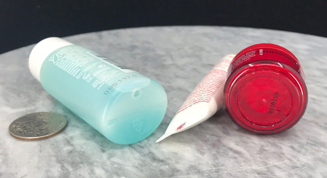 Clarins Skincare Travel Set - Sample Size 3 Pieces, Includes Eye Remover & Anti-Pollution