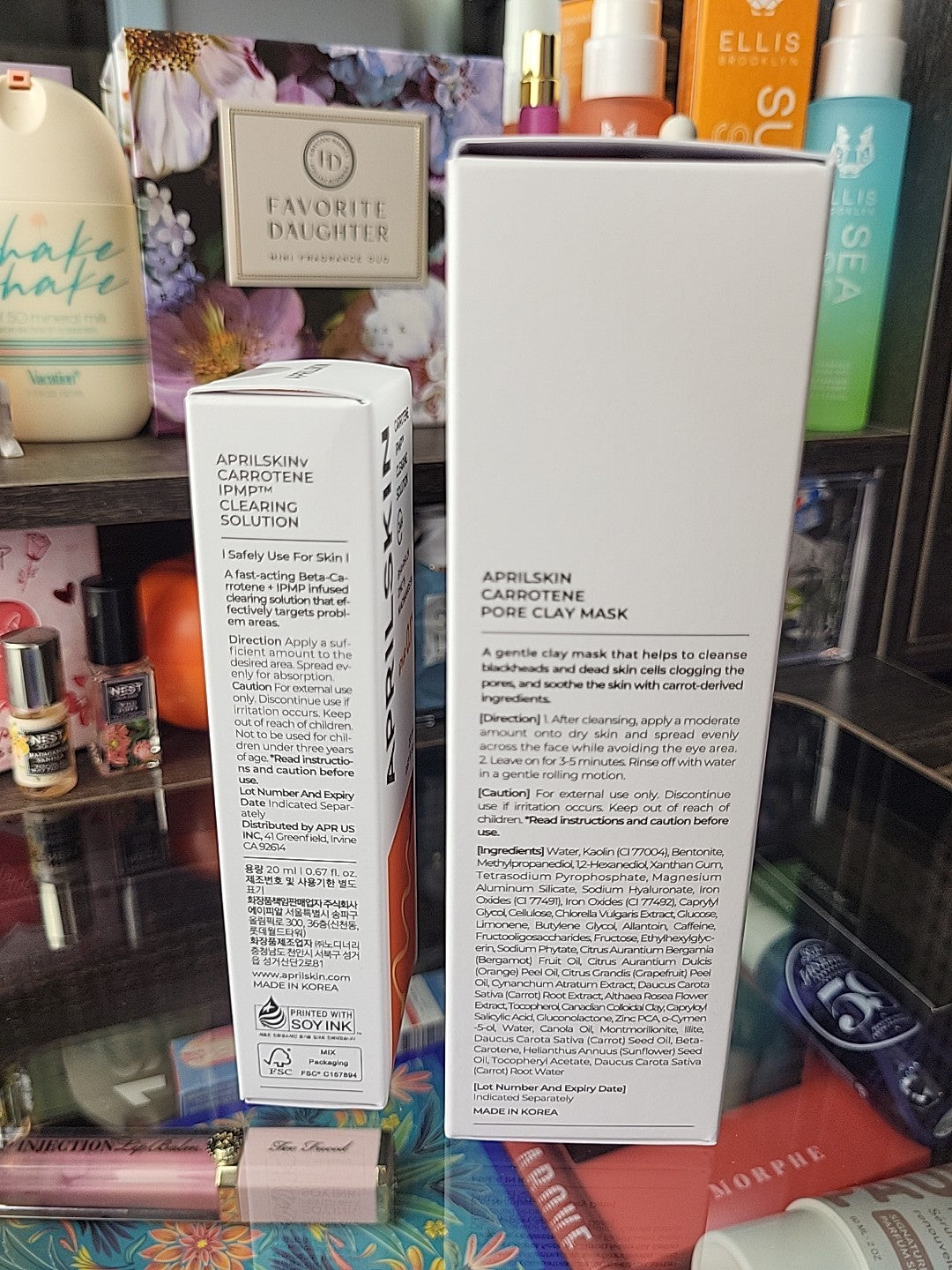April Skin Carrotene IPMP Skin Care Mask & Treatment Set - Full Size NIB