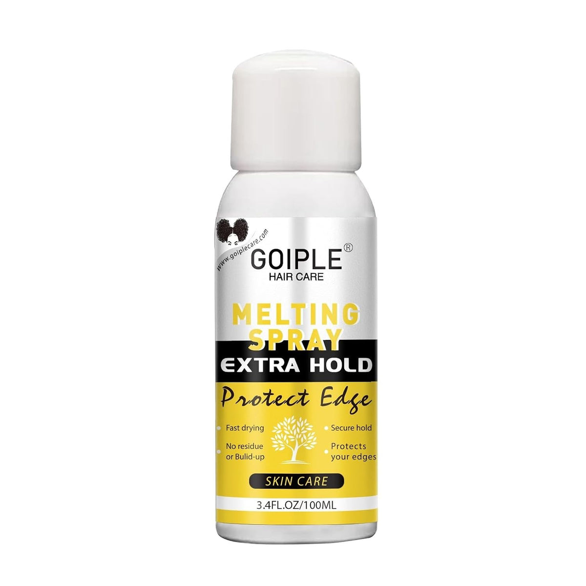 Water & Oil Resistant Wig Adhesive Spray - Invisible Lace Melting Formula 3.4oz