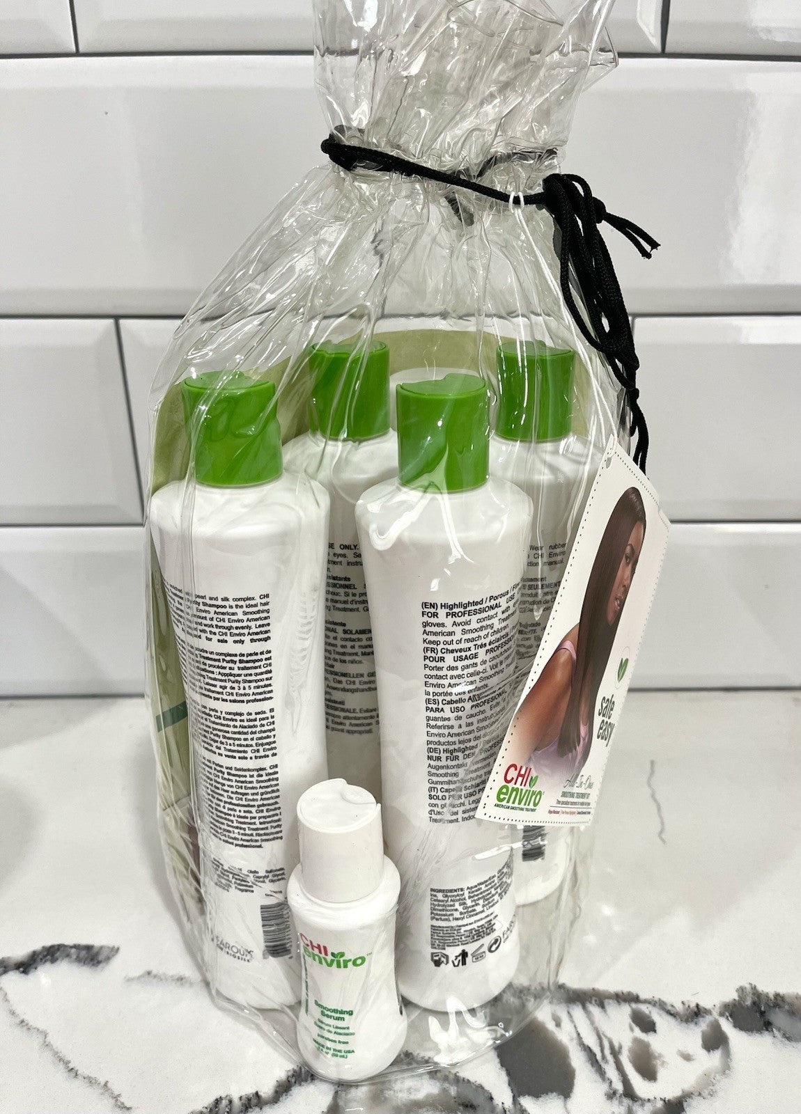 CHI Enviro All In One Smoothing Treatment Kit - Colored, Virgin,
