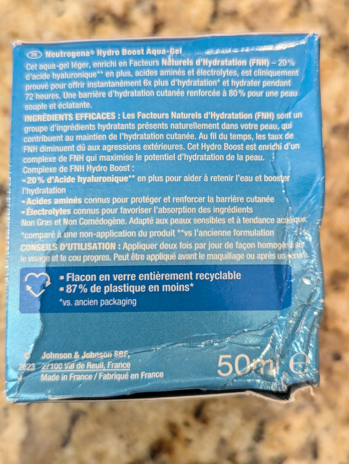 Hydro Boost Water Gel Face Moisturizer - Normal to Oily Skin 1.7oz