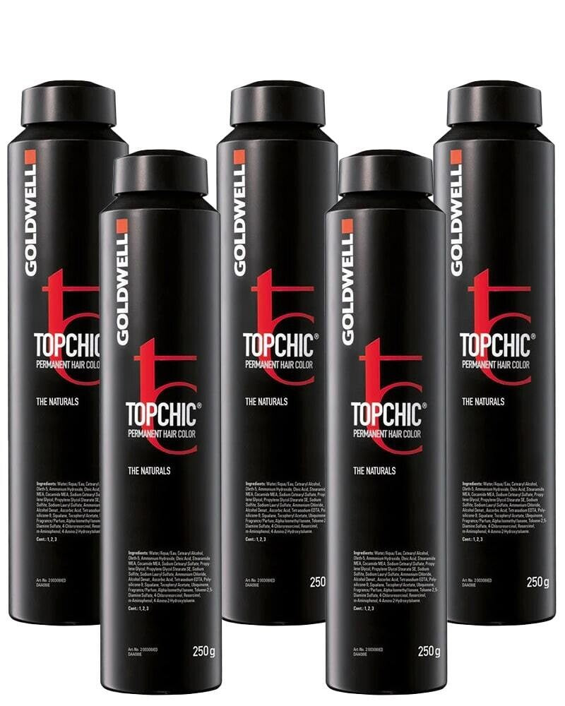 Goldwell Topchic Permanent Hair Color - 6NA Dark Natural Ash Blonde 250g