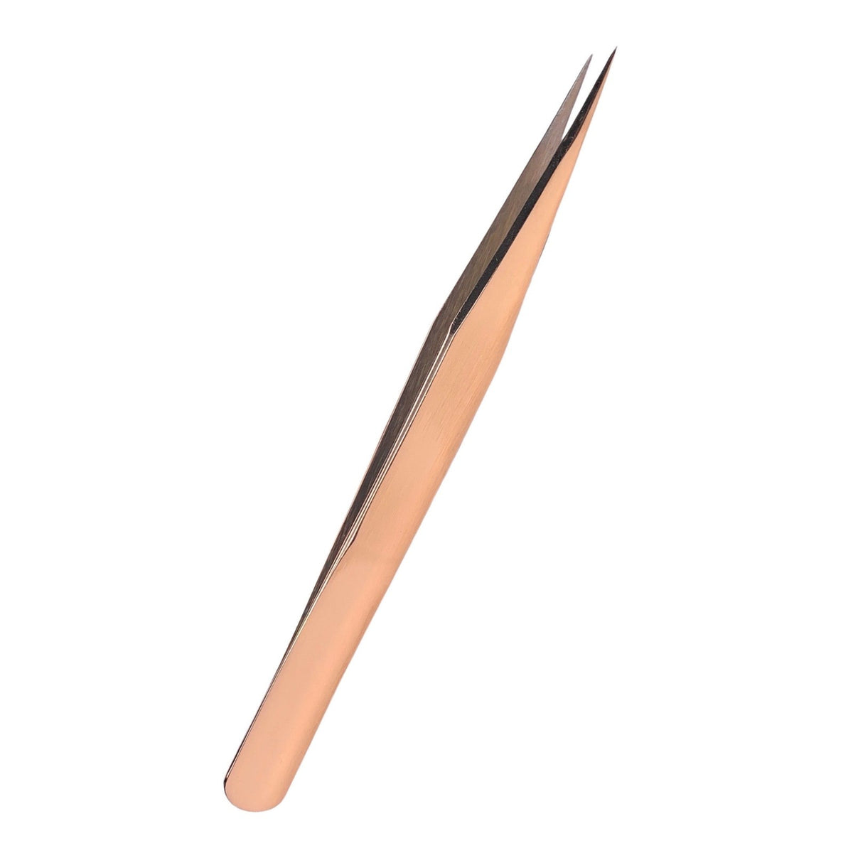 Rose Gold Lash Isolation Tweezer - Straight Precision Lash Tool