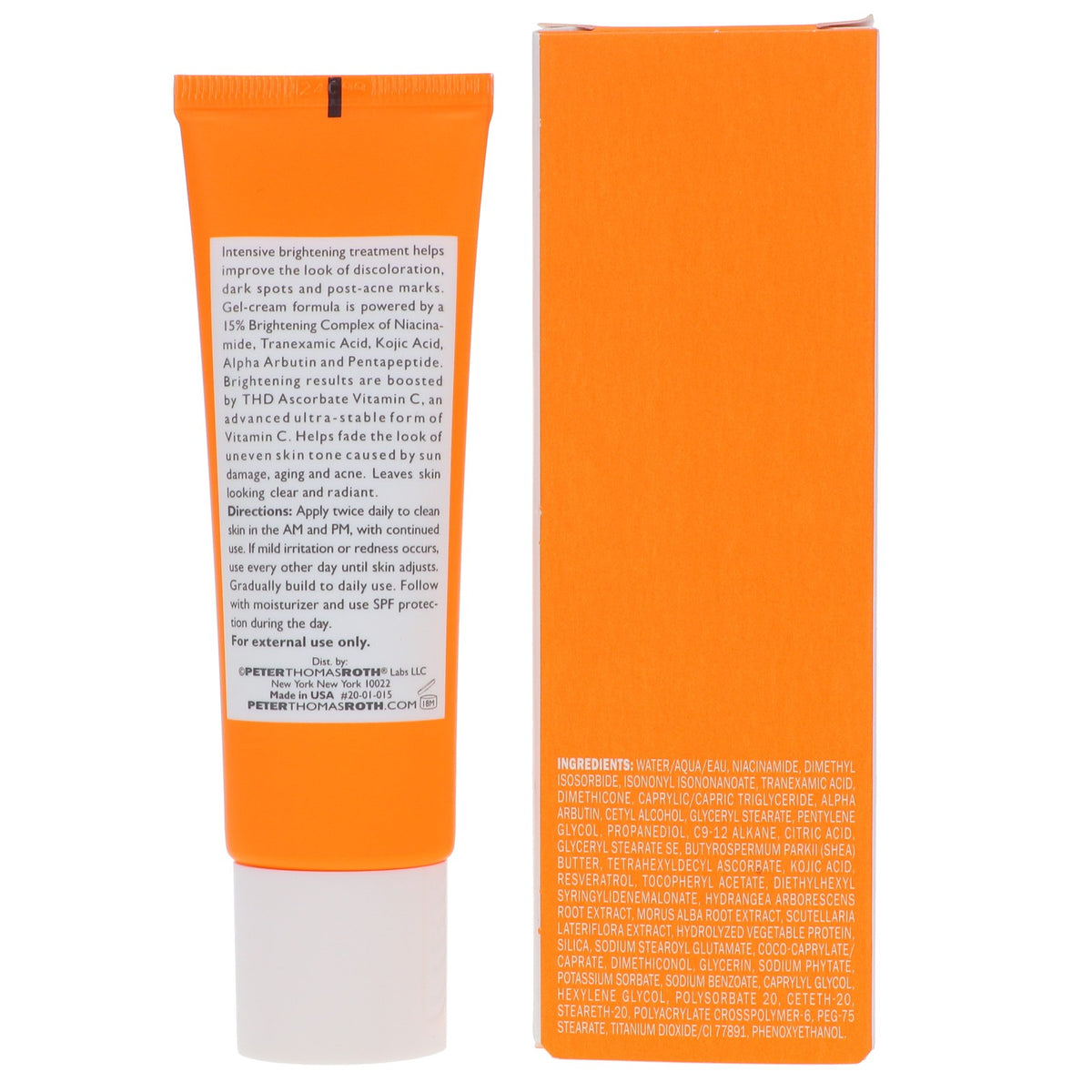 Brightening Skin Discoloration Treatment with Vitamin C & Niacinamide - 1.7 oz