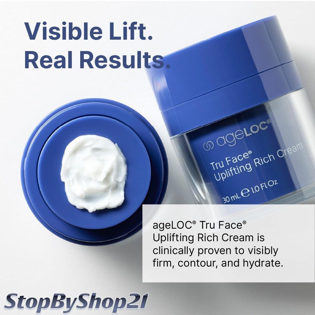 AgeLOC Tru Face Uplifting Rich Cream - Anti-Aging Skin Care, 30ml