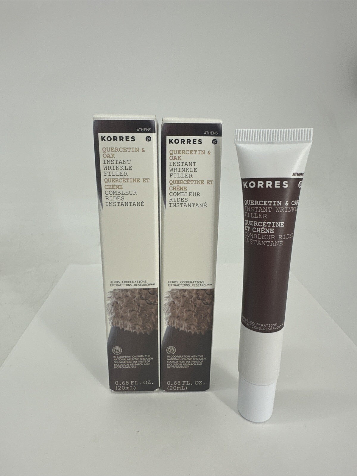 2 Pack Instant Wrinkle Filler - Quercetin & Oak Anti-Aging Serum 0.68 fl oz