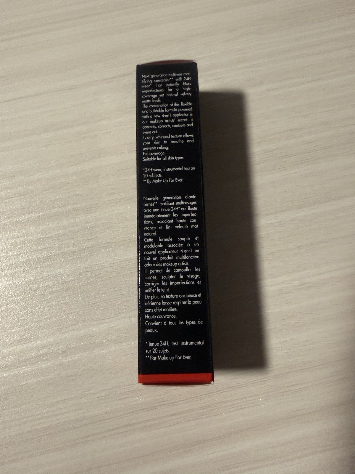 Make Up For Ever Matte Velvet Skin Concealer 2.5 Pink Beige Waterproof