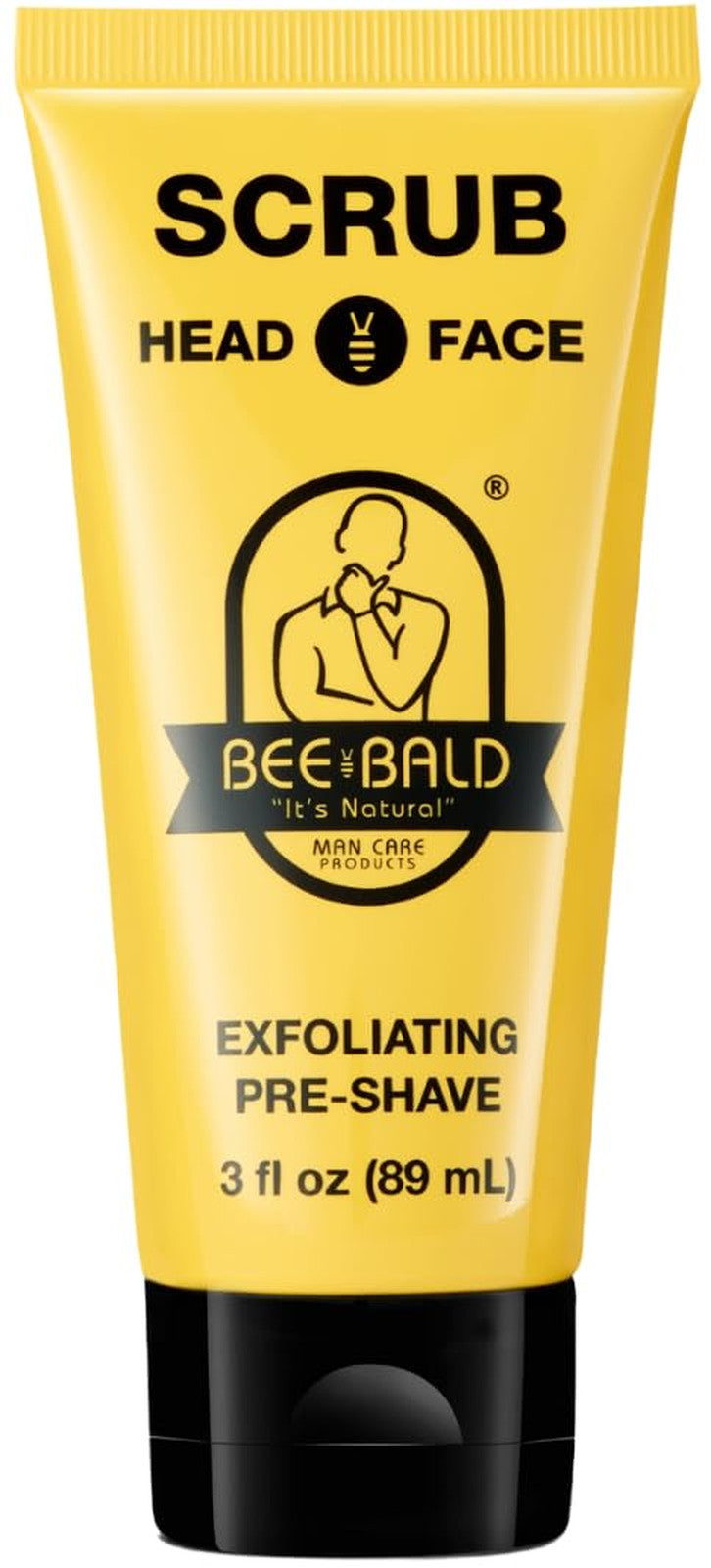 Scalp Exfoliator for Men, Head Pre Shave Scrub, Deep Cleansing Pore