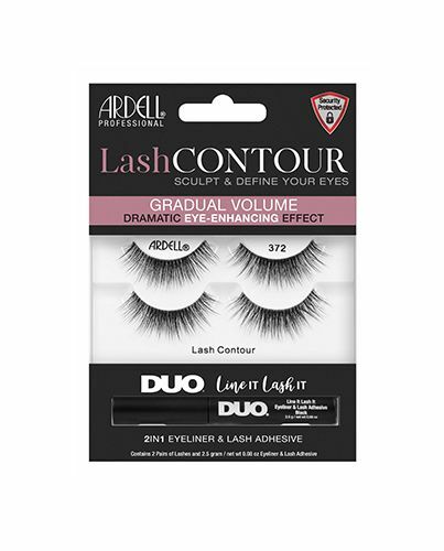 False Eyelashes Contour 372 - Dramatic Natural-Style Lash Set