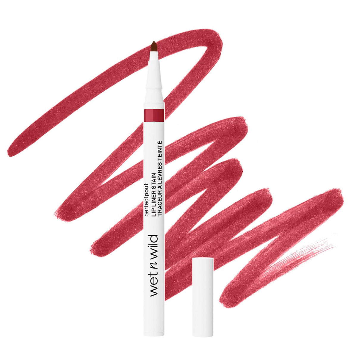 Long-Lasting Lip Stain with Precise Liquid Lip Liner - Transfer-Proof