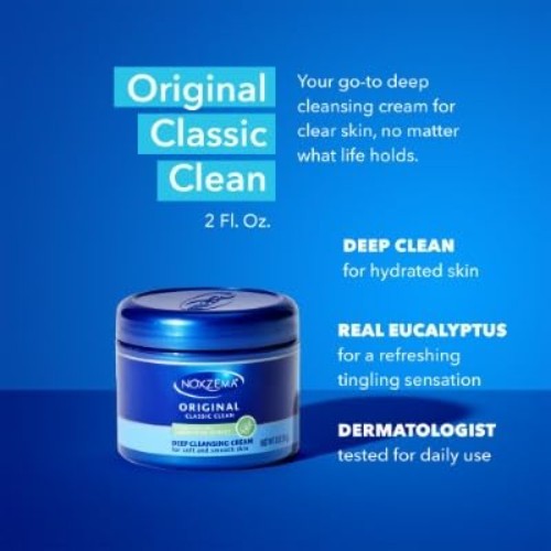 Moisturizing Eucalyptus Deep Cleansing Cream - Travel Size Pack of 3
