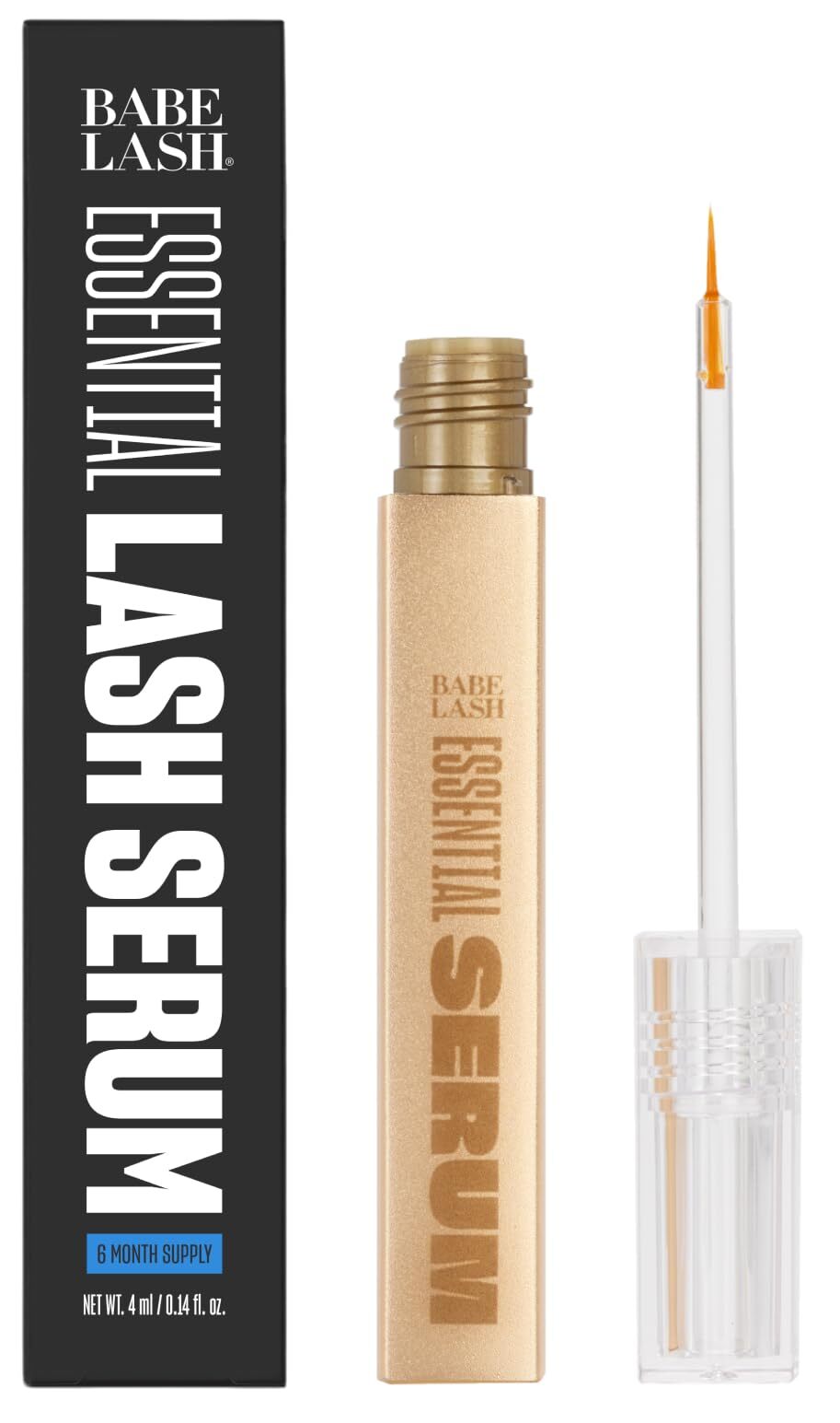 Lash & Brow Growth Serum for Fuller, Thicker, Darker Lashes & Brows