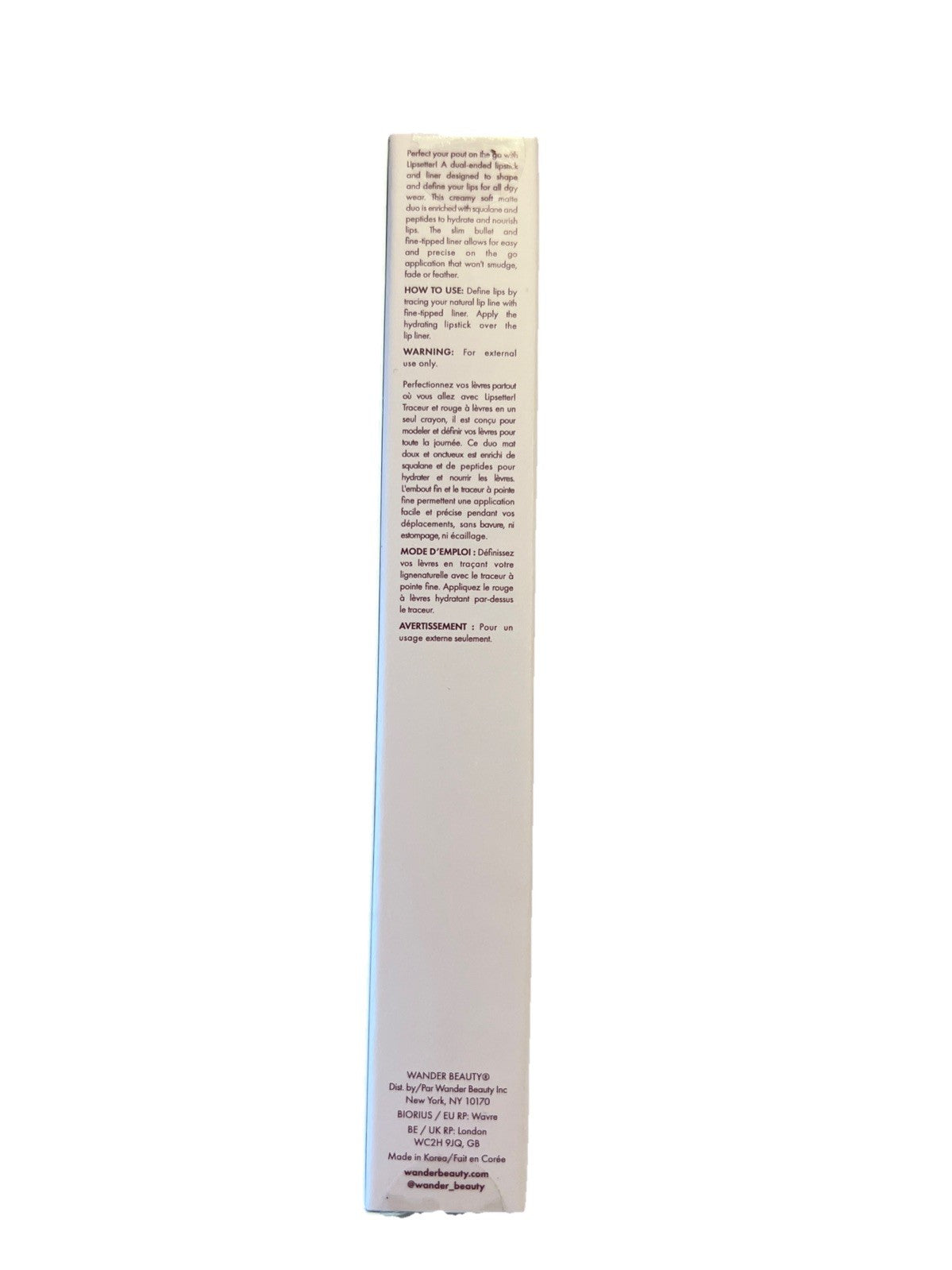 Dual Lipstick & Lip Liner Set - On the Mauve - Cream Finish, Travel Friendly