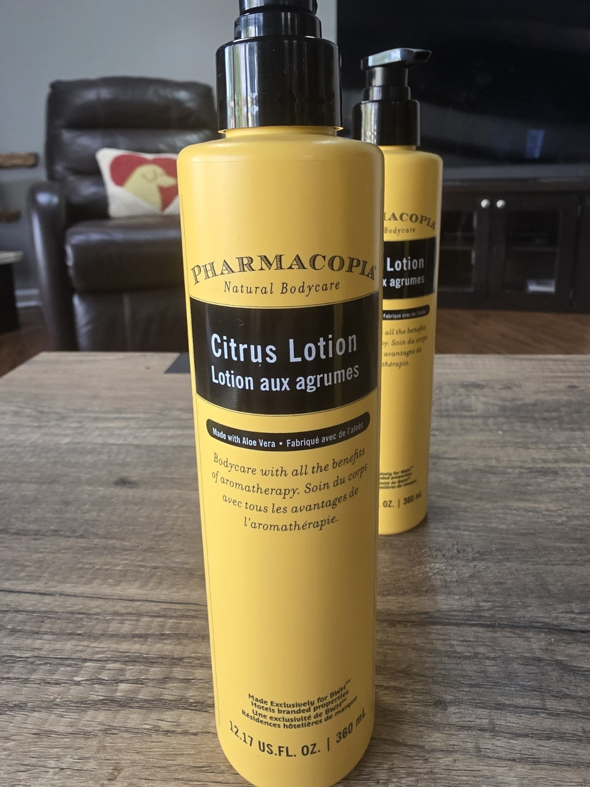 Pharmacopia Citrus Body Hand Lotion 12.2oz - 3 Pack