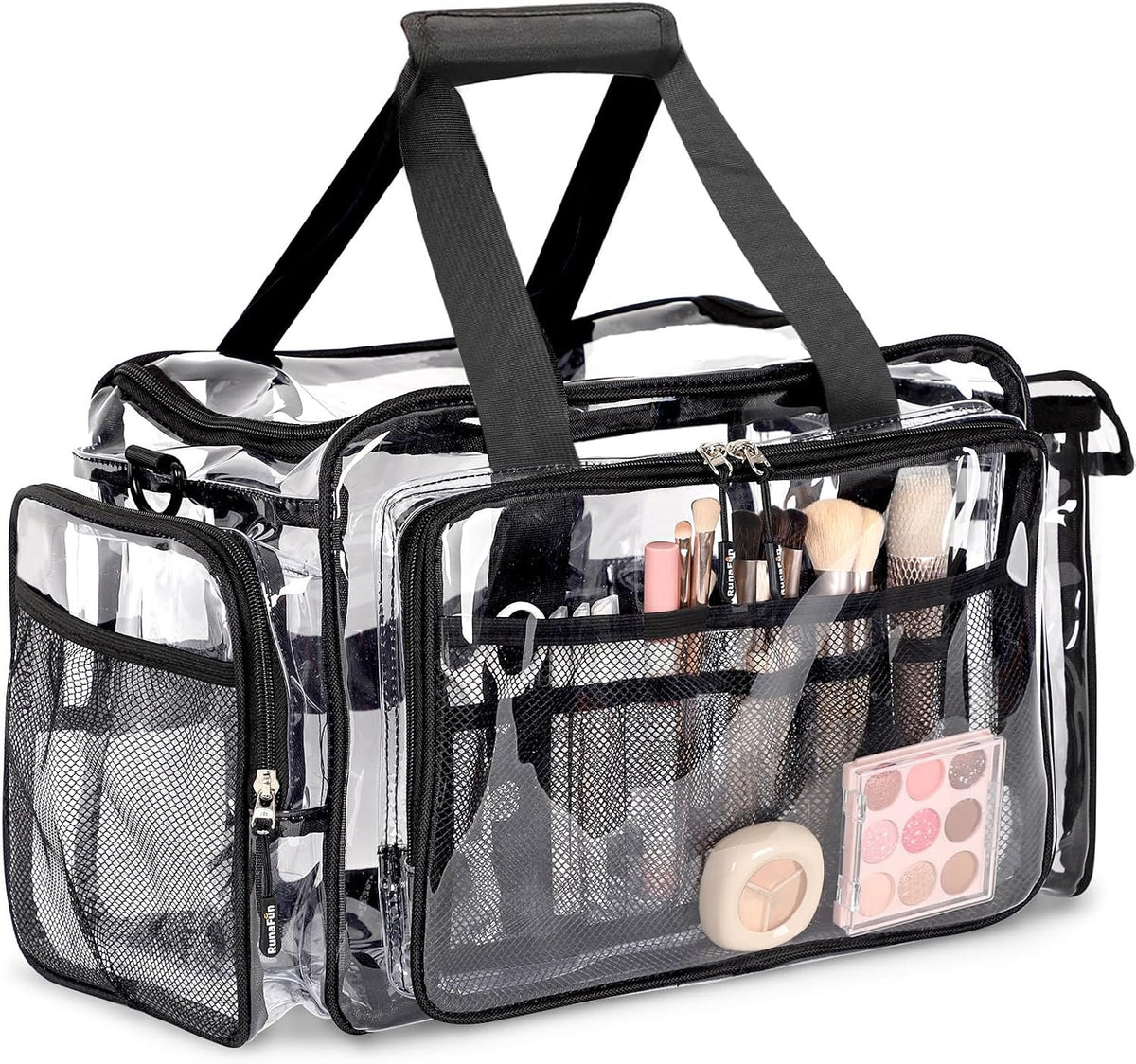 Large Clear Makeup Bag – Extra Large Clear Tote for Travel, Makeup Kit Organizer