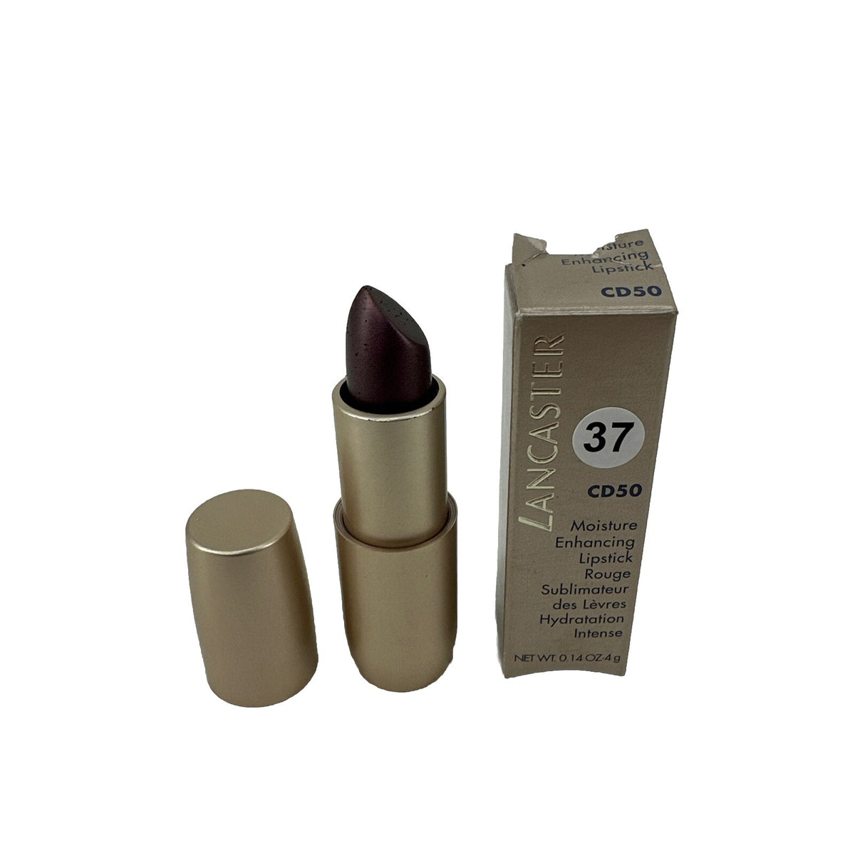 Vintage Lancaster CD50 Moisture-Enhancing Lipstick Rouge Shimmer - New Old Stock