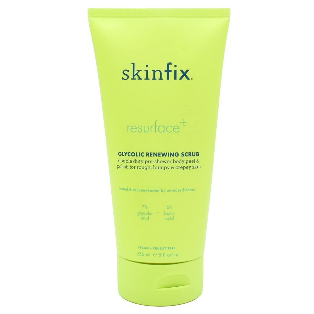 Skinfix Resurface+ Glycolic Renewing Body Scrub 8oz SEALED NEW