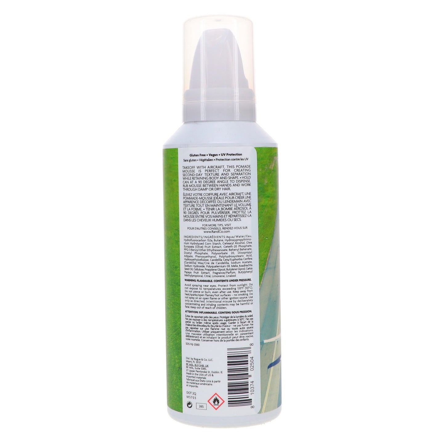 Hair Mousse for Curl Enhancing Volumizing Styling Pomade 5.6 oz
