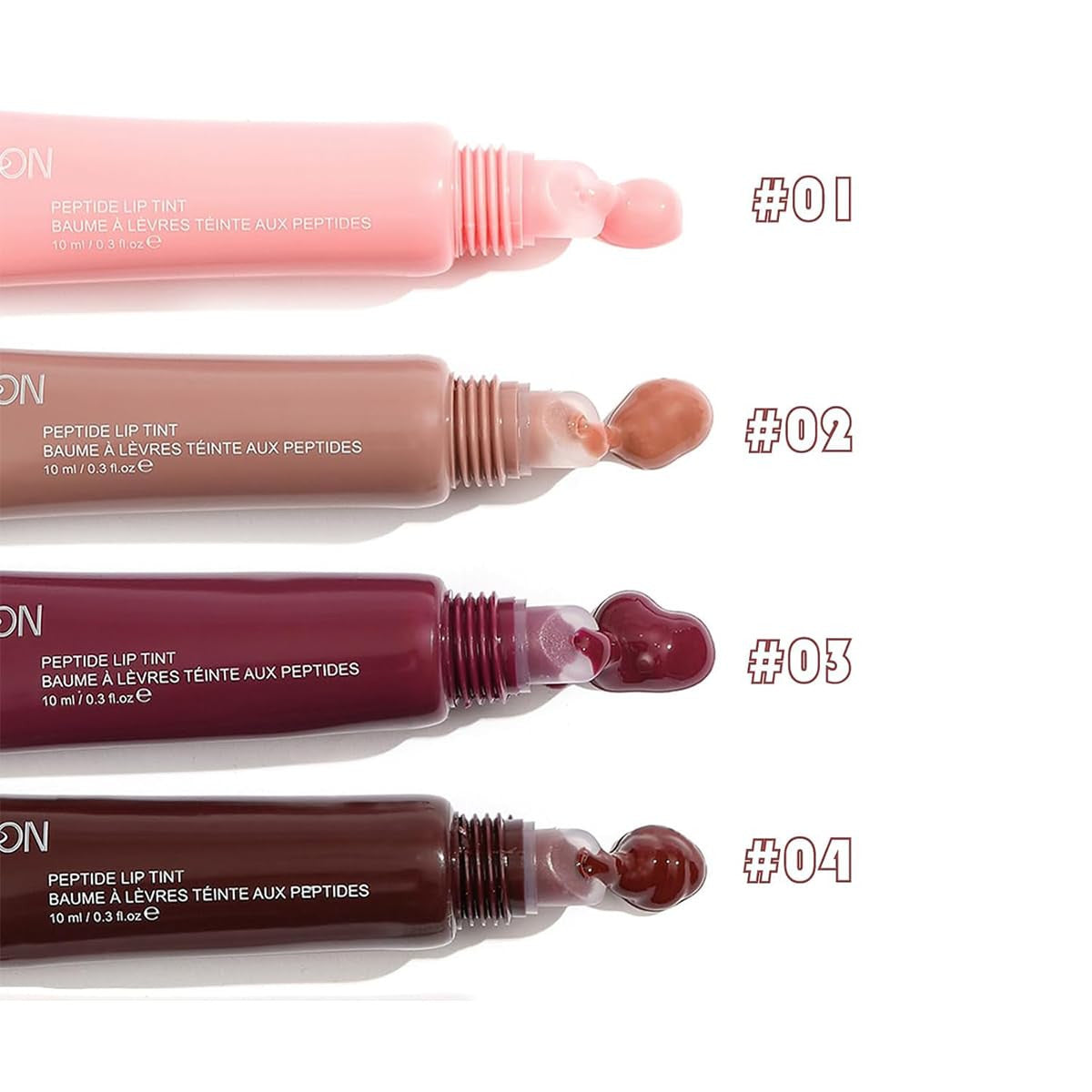 Hydrating Lip Gloss Set with 4 Colors - Shiny, Plump & Moisturizing for Women & Girls
