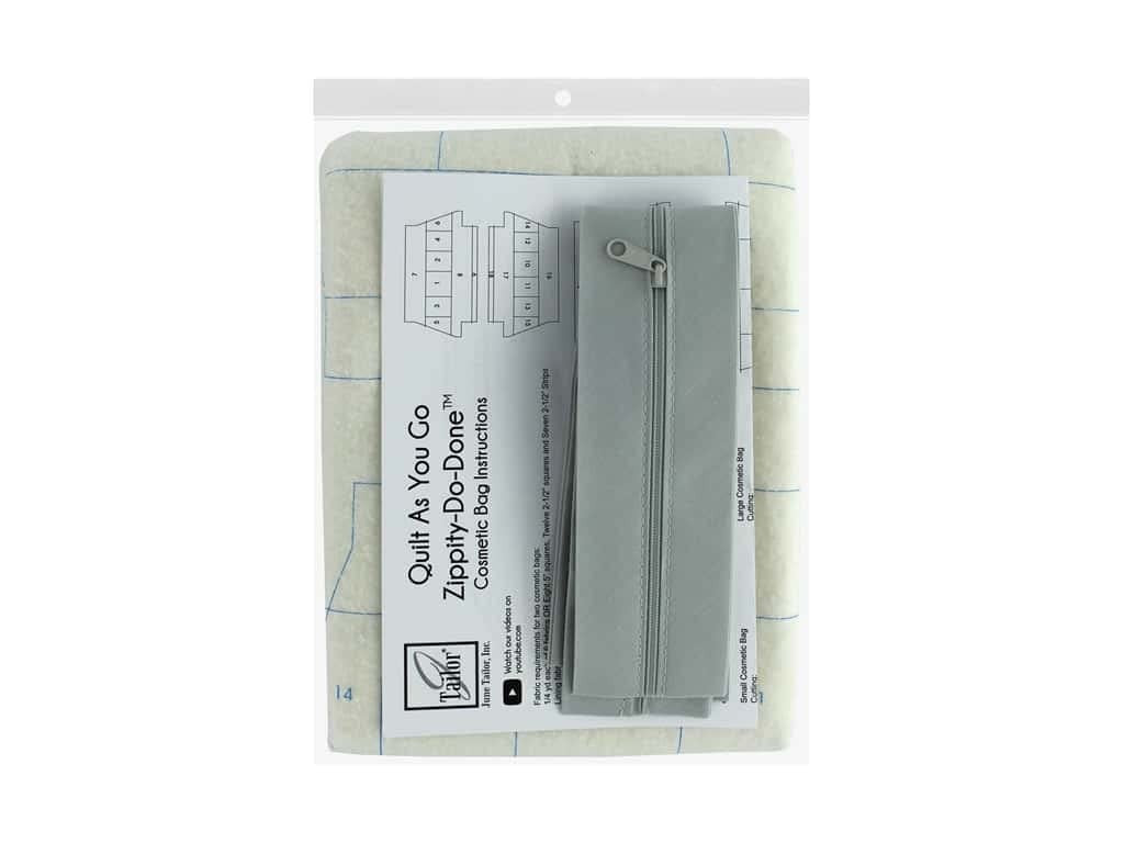 Light Gray 2-Pack Cosmetic Bags Travel Organizer & Storage Pouch