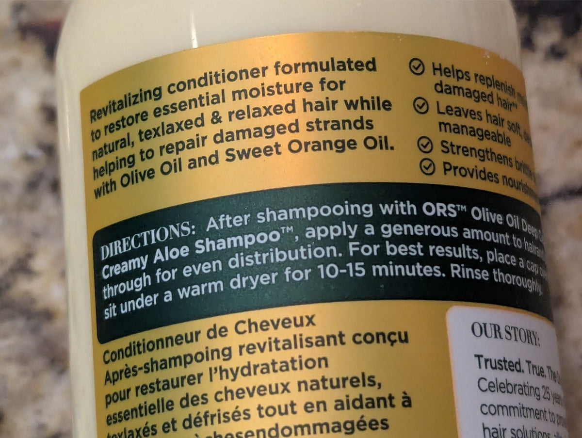 Olive Oil Replenishing Conditioner with Sweet Orange Oil - 8 fl oz, Pack of 2