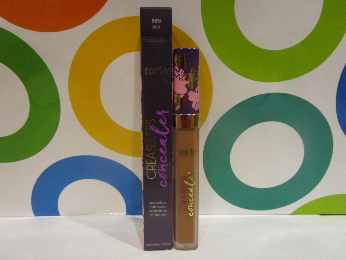 Tarte Creaseless Concealer Shade 56N Rich - Hydrating Face Concealer 0.225 oz