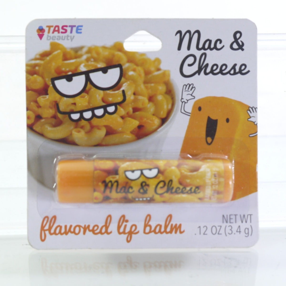 Flavored Lip Balm Set - Pizza, Mac & Cheese, Bacon, Surprise Flavors - 4 Pack