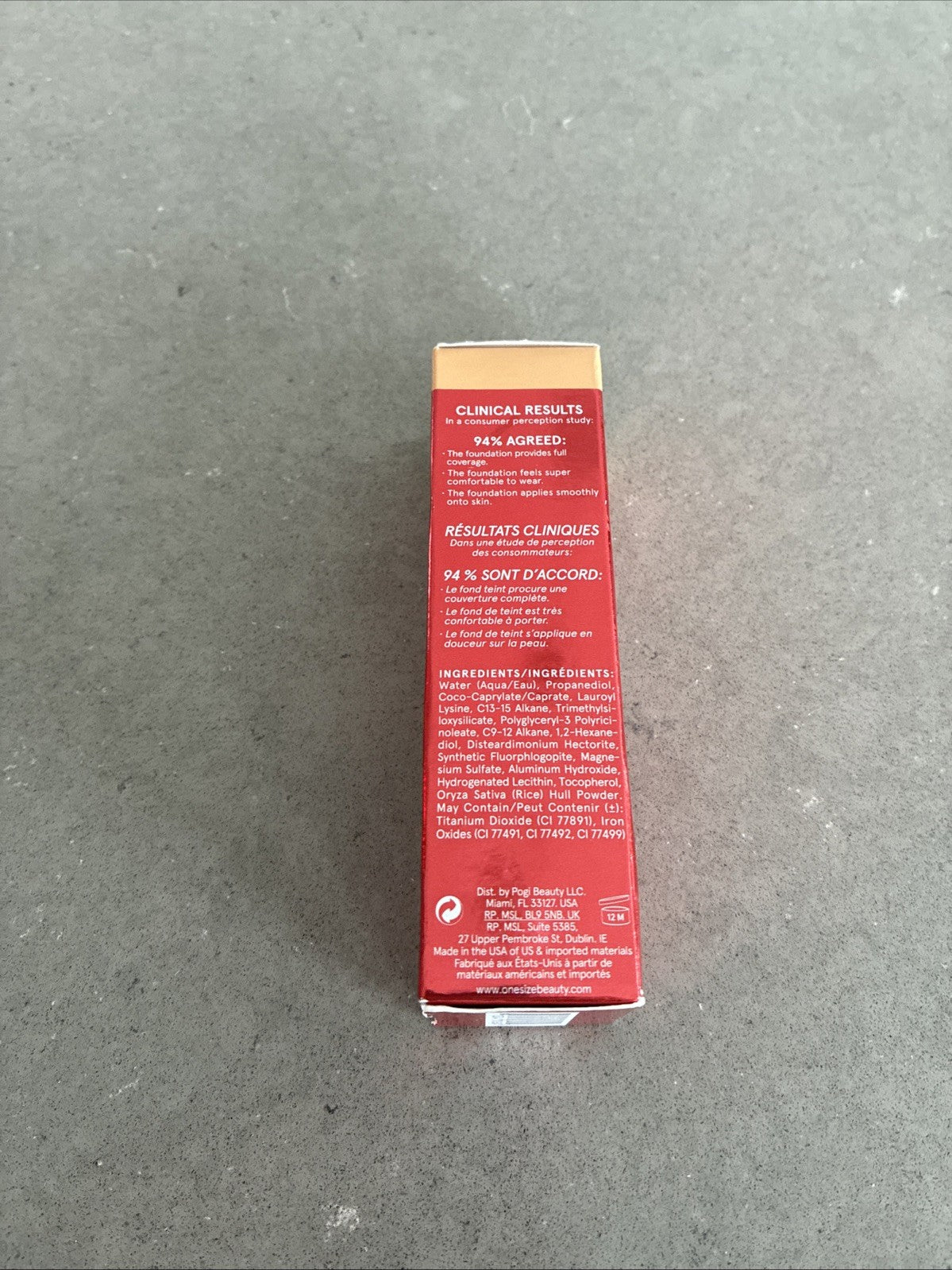 Full Cover Liquid Foundation LIGHT 40 G with Golden Undertones - One Size