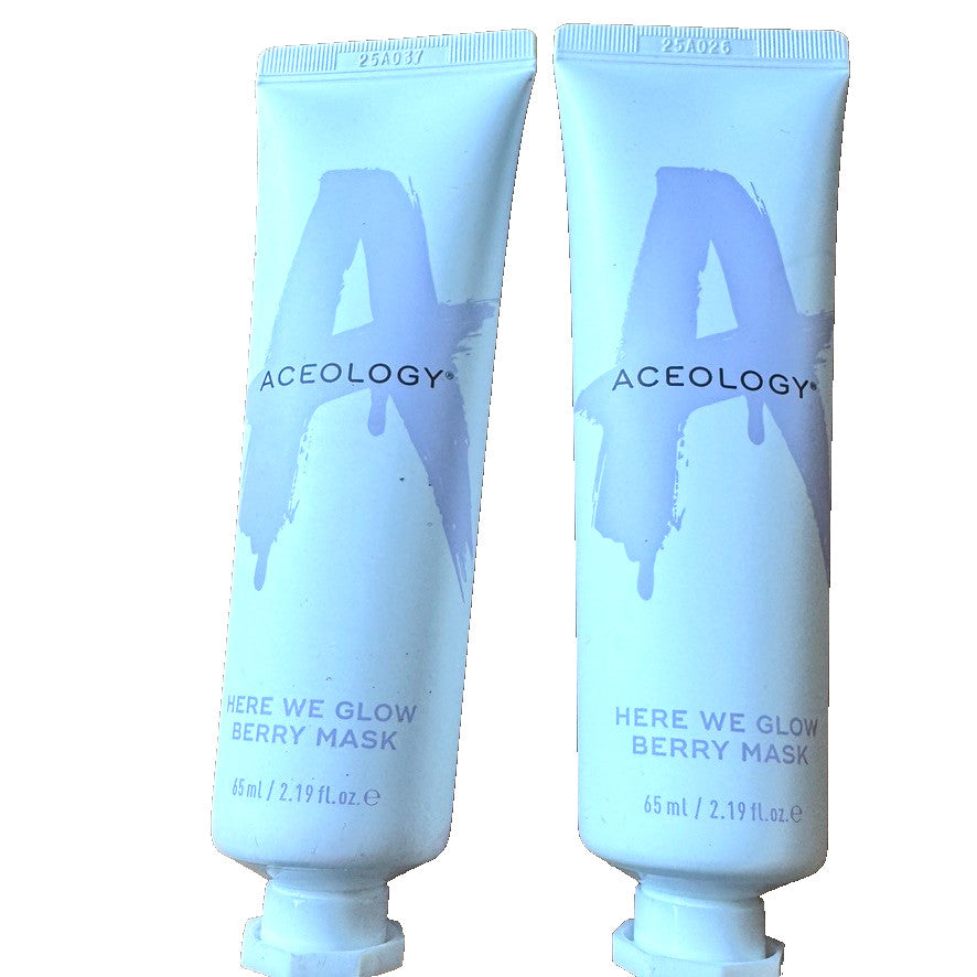 Berry Facial Mask - Brightening & Renewing Skin Treatment, 2.19 fl oz (Pack of 2)