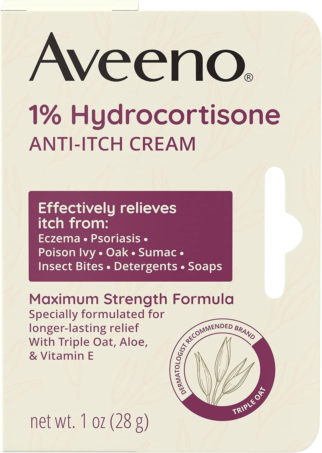 Hydrocortisone Anti-Itch Cream, 1% - 6 Pack